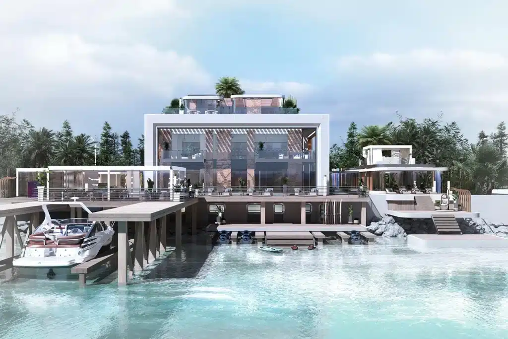 Modern villa architecture by JA Architecture with cultural inspiration